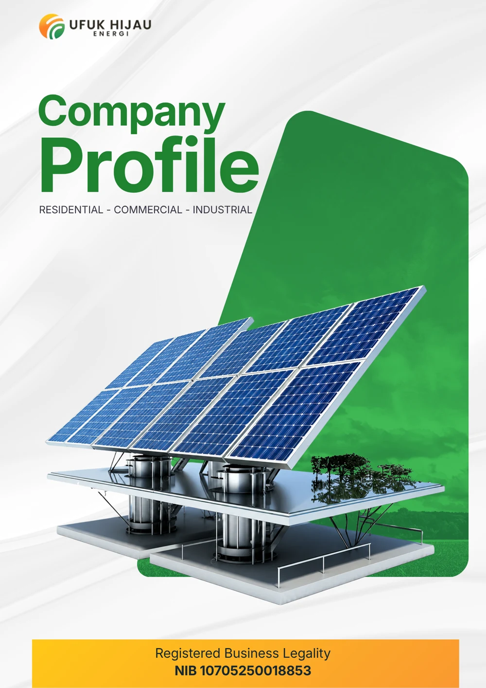 Sampul company profile PT Ufuk Hijau Energi